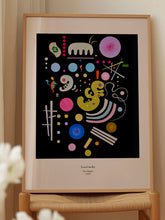 Kandinsky Noir Bigarré - Art Print